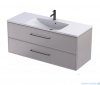 Oristo Lagom szafka podumywalkowa wisząca 120x50x45 Piaskowy Mat OR53-SD2S-120-10